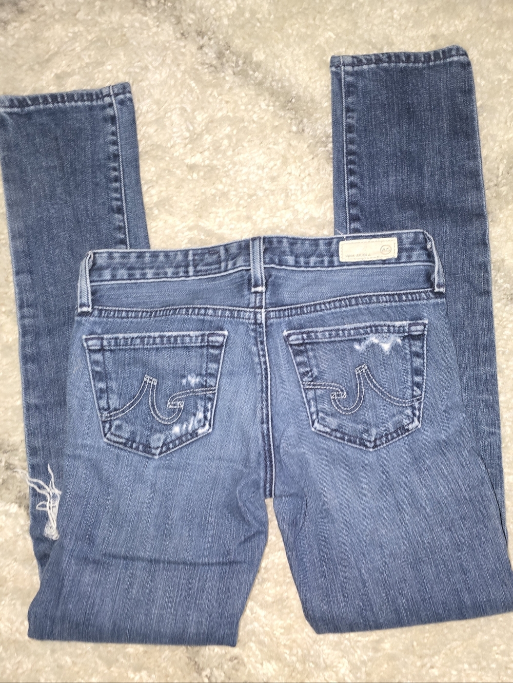 AG Distressed Jeans